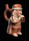  Preview image for Moche IV Stirrup Vessel, Conch Trumpet 