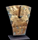 Preview image for Moche Mask, Loma Negra | Gilded Sheet 