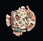  Preview image for Miniature Moche Shell Mosaic Roundel | 