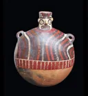 Preview image for Nazca Effigy Canteen | Face-Neck Vessel, 