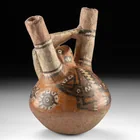 Preview image for Wari Double-Spout Effigy Vessel | Fox 