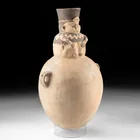  Preview image for Chancay Figural Olla, Seated Effigy at 