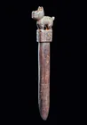  Preview image for Wari Carved Wood Baton | Standing Dog 