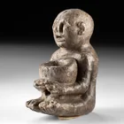  Preview image for Woodland Steatite Human Effigy Pipe, 