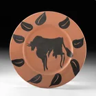  Preview image for Picasso Madoura Ceramic Plate | Taureau 