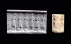  Preview image for Akkadian Marble Cylinder Seal | Winged 