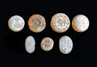  Preview image for Seven Sasanian Agate Seals | Nishan 