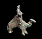  Preview image for Nabatean Bronze Camel Rider Amulet, 