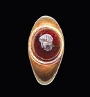  Preview image for Roman Gold Ring | Garnet Intaglio, 