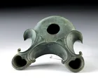  Preview image for Roman Bronze Double-Nozzle Oil Lamp, 