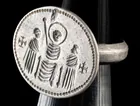  Preview image for Byzantine Silver Insignia Ring | Christ 