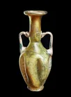  Preview image for Roman Fluted Glass Amphoriskos, Blue 
