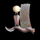 Preview image for Egyptian Bronze Statue Crown | Ram Horn, 