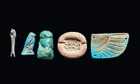  Preview image for Egyptian Faience Group | Horus and Thoth 