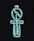  Preview image for Egyptian Blue Faience Ankh Amulet with 