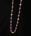 Preview image for Ancient Roman Red Garnet Necklace, Gold 