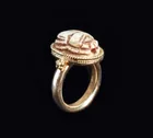  Preview image for Egyptian Steatite Scarab Ring, Khepri 