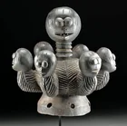  Preview image for Ibibio Wooden Dance Crest with Seven 