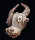  Preview image for Bamun Buffalo Helmet Mask, Royal 