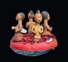  Preview image for Yoruba Crown, Drum and Knife Figures, 