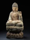  Preview image for Ming Dynasty Large Wood Buddha, 