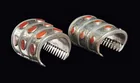  Preview image for Turkmen Silver Bilezik Cuffs, Carnelian, 