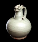 Preview image for Joseon Celadon Ewer, Dragon Spout, ca. 