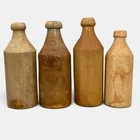  Preview image for Four early ceramic bottles for various 