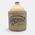  Preview image for Whiskey jug with cobalt lettering for 
