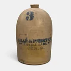  Preview image for 3 Gallon stoneware whiskey jug, Shaw & 