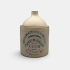 Preview image for Crisp stoneware whiskey jug, J.W. 