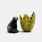  Preview image for Two Rookwood items. Vase and bear 
