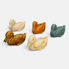  Preview image for Five Rookwood "Duck" paperweights 