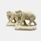  Preview image for Pair of Rookwood elephant bookends, 1919 