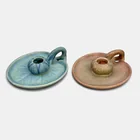  Preview image for Two Rookwood candleholders, 1916 and 
