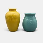  Preview image for Two Rookwood glossy production vases, 