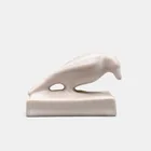  Preview image for Rookwood Rook paperweight, white, 1936 