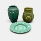  Preview image for Two Rookwood production items, 2 vases 