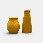  Preview image for Two yellow Rookwood production vases, 