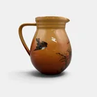  Preview image for Rookwood Limoges style pitcher, sparrow, 