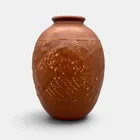  Preview image for Rookwood Pottery, Mat Molded Fish Vase 