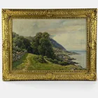  Preview image for Impressionist Coastal Scene by Nils Wyke 