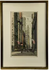  Preview image for "Broadway, New York" Etching by Hans 