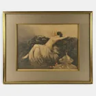  Preview image for Louis Icart (French, 1888-1950), "Smoke" 