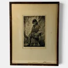  Preview image for Etching by Morgan Dennis, "In a Shawl of 