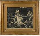  Preview image for "Dempsey and Firpo" Lithograph by Geroge 