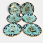  Preview image for Group of French Faience Heraldic Plates 