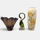  Preview image for Art Glass and Pottery Grouping 