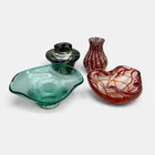  Preview image for Four Art Glass Vessels 