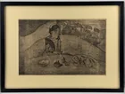  Preview image for "Woman with Figs" Etching by Paul 